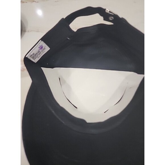 Bling Purple Paw Black Hat Military Cap Cotton NWOT Women's Adjustable - Picture 6 of 10